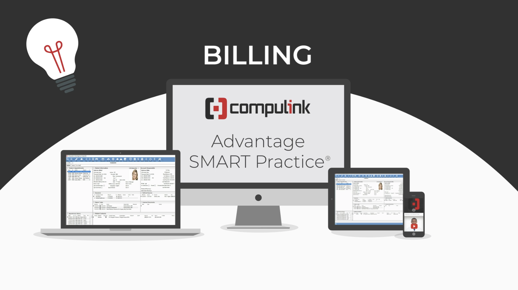 photo of advantage billing and ehr by compulink